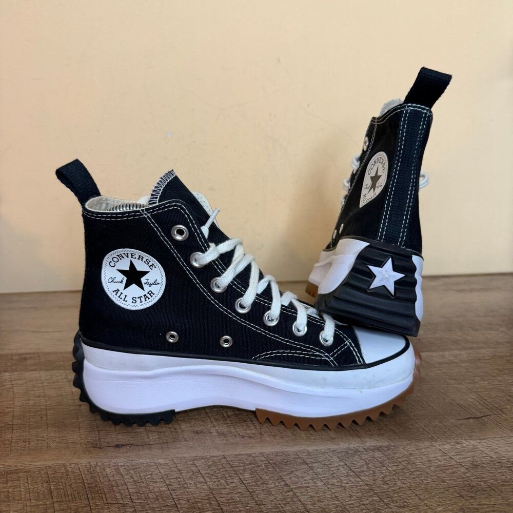 Converse Run Star Hike Platform Canvas high-top shoes women’s size 6 sneakers